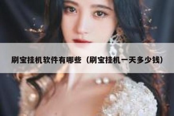 刷宝挂机软件有哪些（刷宝挂机一天多少钱）