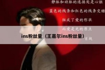 ins粉丝量（王嘉尔ins粉丝量）