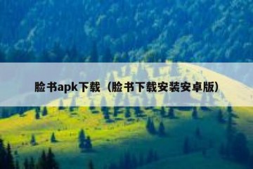 脸书apk下载（脸书下载安装安卓版）