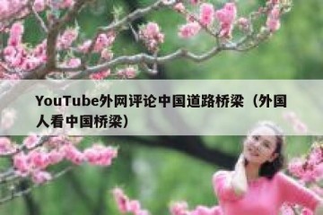YouTube外网评论中国道路桥梁（外国人看中国桥梁）