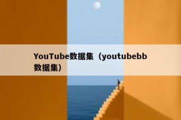 YouTube数据集（youtubebb数据集）