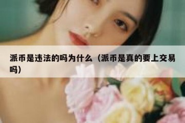 派币是违法的吗为什么（派币是真的要上交易吗）
