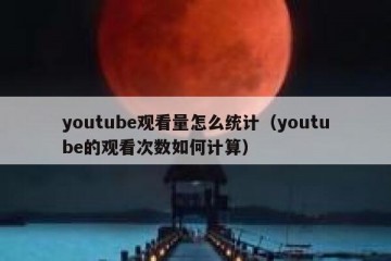youtube观看量怎么统计（youtube的观看次数如何计算）