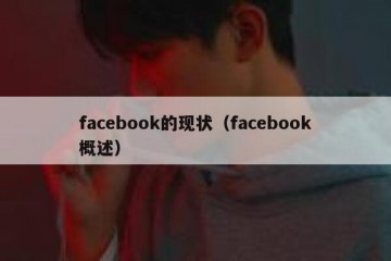 facebook的现状（facebook概述）