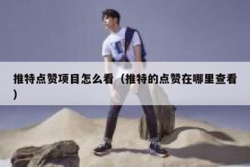 推特点赞项目怎么看（推特的点赞在哪里查看）