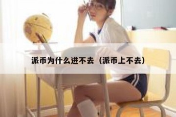 派币为什么进不去（派币上不去）