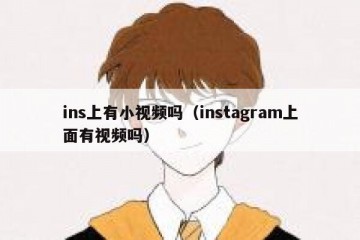 ins上有小视频吗（instagram上面有视频吗）