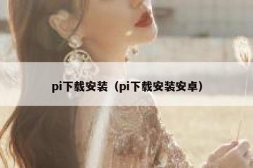pi下载安装（pi下载安装安卓）