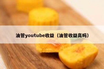 油管youtube收益（油管收益高吗）