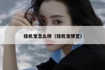 挂机宝怎么样（挂机宝便宜）