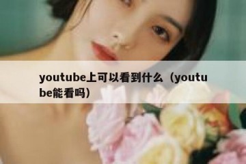 youtube上可以看到什么（youtube能看吗）