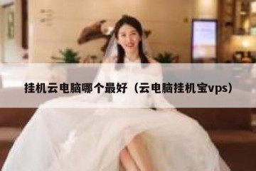 挂机云电脑哪个最好（云电脑挂机宝vps）