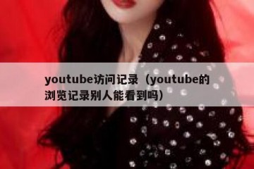 youtube访问记录（youtube的浏览记录别人能看到吗）