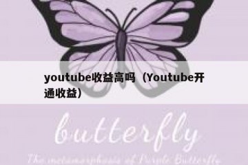 youtube收益高吗（Youtube开通收益）
