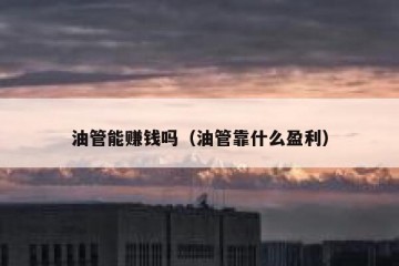 油管能赚钱吗（油管靠什么盈利）