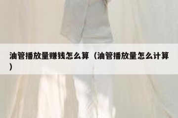 油管播放量赚钱怎么算（油管播放量怎么计算）