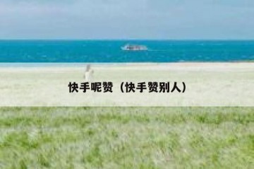 快手呢赞（快手赞别人）