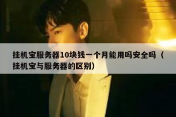 挂机宝服务器10块钱一个月能用吗安全吗（挂机宝与服务器的区别）