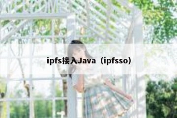 ipfs接入Java（ipfsso）