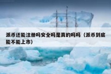 派币还能注册吗安全吗是真的吗吗（派币到底能不能上市）