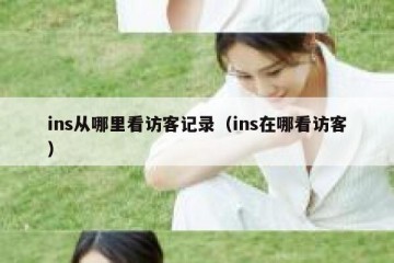 ins从哪里看访客记录（ins在哪看访客）