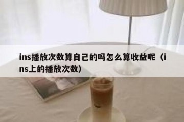 ins播放次数算自己的吗怎么算收益呢（ins上的播放次数）