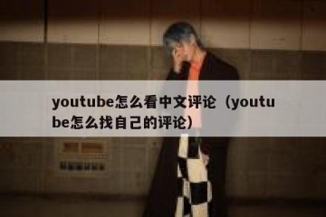 youtube怎么看中文评论（youtube怎么找自己的评论）