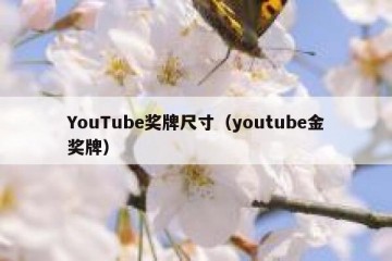 YouTube奖牌尺寸（youtube金奖牌）