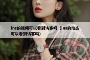 ins的视频可以看到访客吗（ins的动态可以看到访客吗）