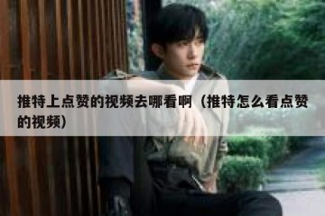 推特上点赞的视频去哪看啊（推特怎么看点赞的视频）