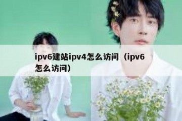 ipv6建站ipv4怎么访问（ipv6 怎么访问）