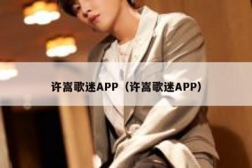 许嵩歌迷APP（许嵩歌迷APP）