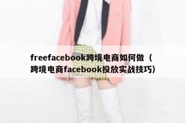 freefacebook跨境电商如何做（跨境电商facebook投放实战技巧）