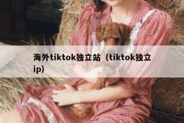 海外tiktok独立站（tiktok独立ip）