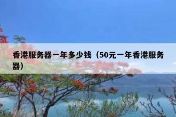 香港服务器一年多少钱（50元一年香港服务器）
