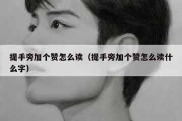提手旁加个赞怎么读（提手旁加个赞怎么读什么字）