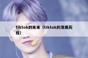 tiktok的未来（tiktok的发展历程）