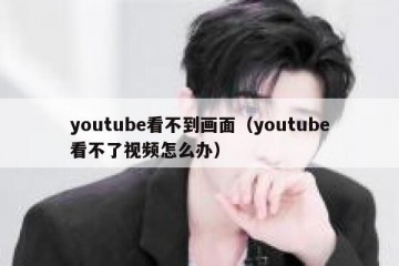 youtube看不到画面（youtube看不了视频怎么办）