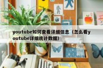 youtube如何查看详细信息（怎么看youtube详细统计数据）