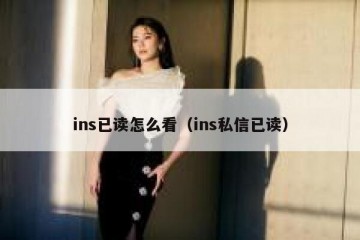 ins已读怎么看（ins私信已读）