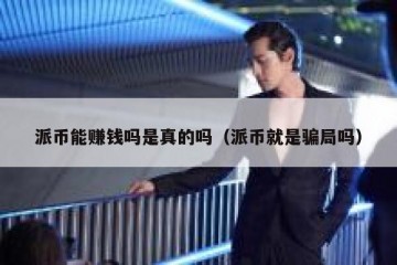 派币能赚钱吗是真的吗（派币就是骗局吗）