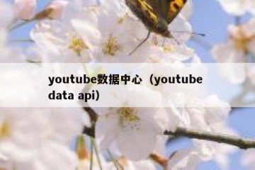 youtube数据中心（youtube data api）