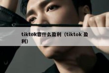 tiktok靠什么盈利（tiktok 盈利）