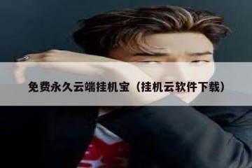 免费永久云端挂机宝（挂机云软件下载）