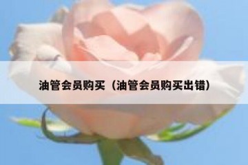 油管会员购买（油管会员购买出错）