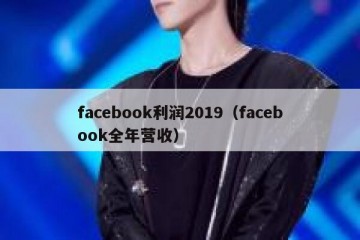facebook利润2019（facebook全年营收）