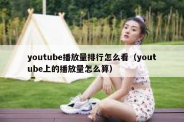 youtube播放量排行怎么看（youtube上的播放量怎么算）