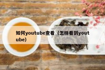 如何youtube查看（怎样看到youtube）