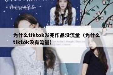 为什么tiktok发完作品没流量（为什么tiktok没有流量）
