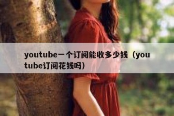 youtube一个订阅能收多少钱（youtube订阅花钱吗）